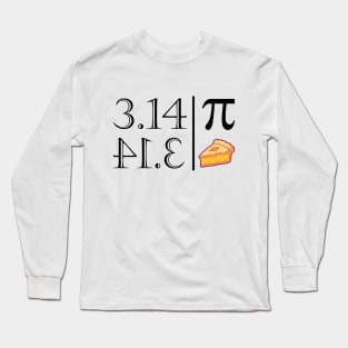 Pi Backwards is Pie Long Sleeve T-Shirt